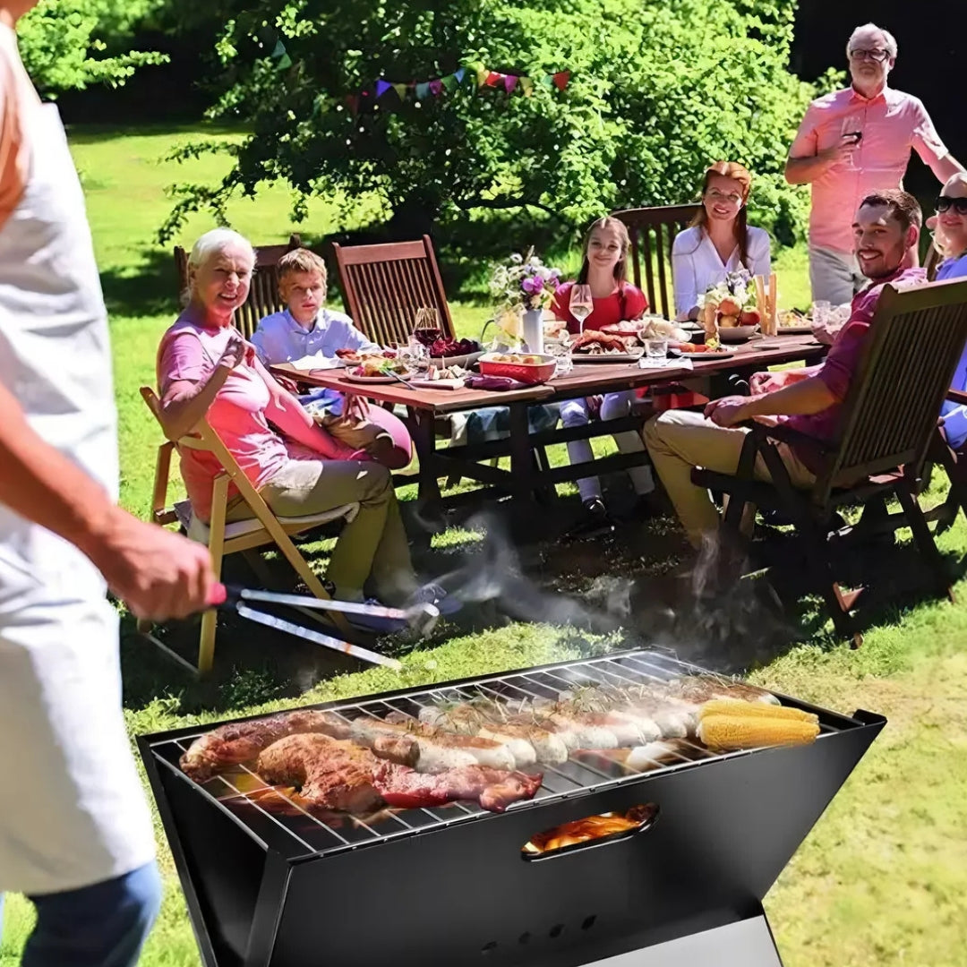 PARRILLA PLEGABLE PORTATIL