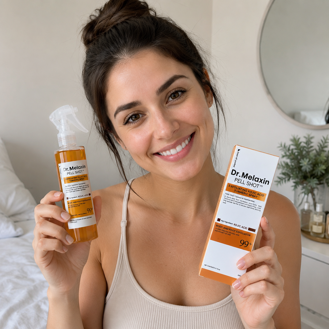Spray Dr. Melaxin exfoliante corporal