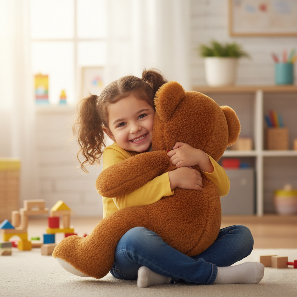 Oso de peluche con Lazo
