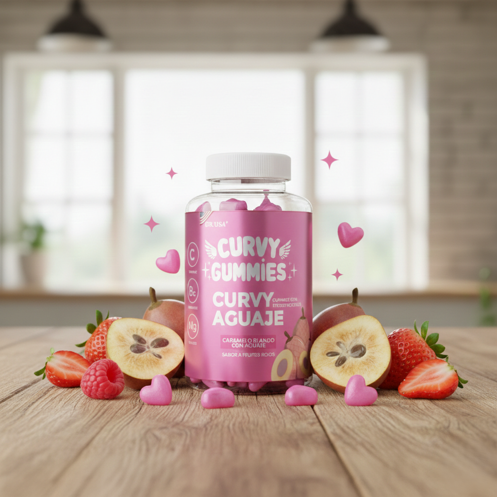 Suplemento Curvy Gummies de Aguaje en Gomitas