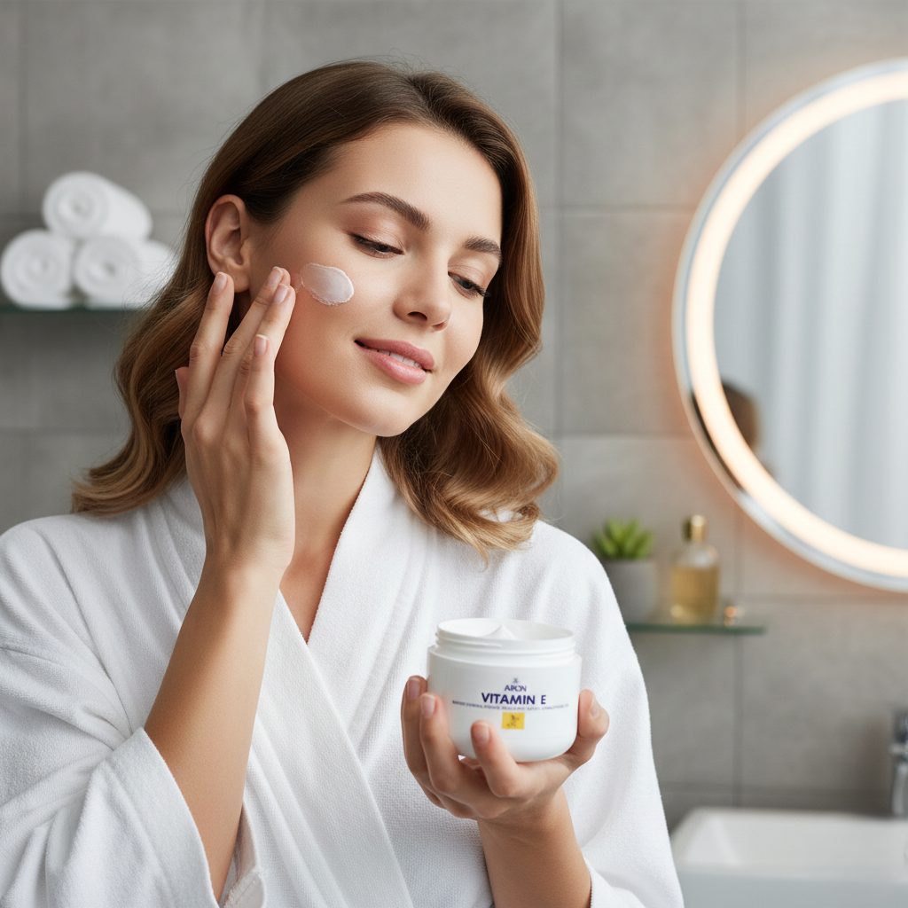 Crema Hidratante de Vitamina E con Aceite de Girasol