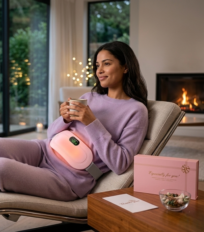 Masajeador Térmico para Colicos Menstruales
