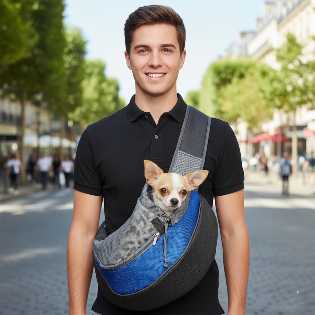 Mochila Canguro para Mascotas Pequeñas