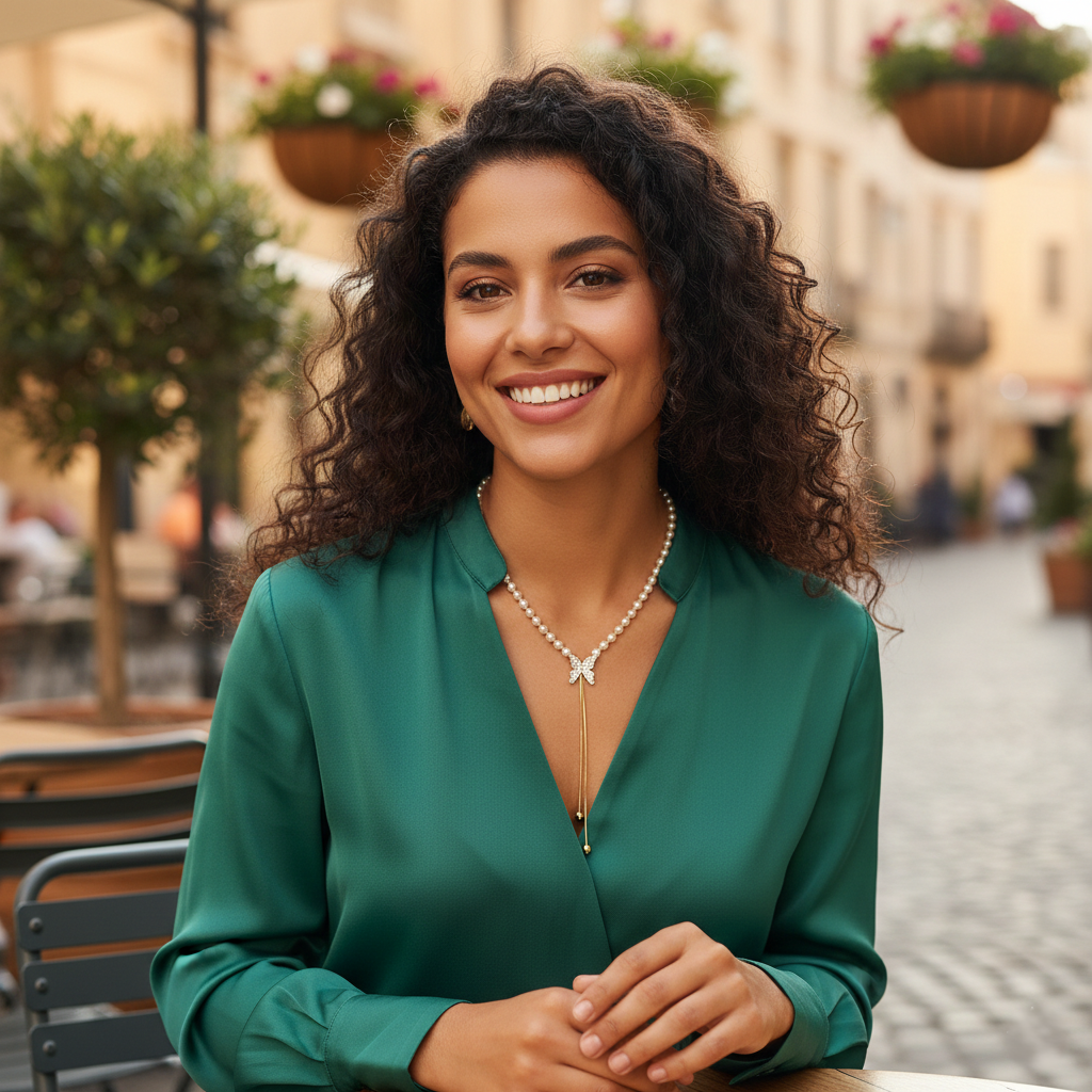 Collar Mariposa Ajustable