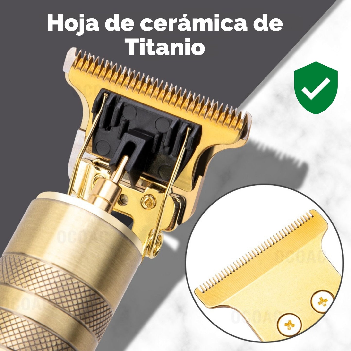 Maquina Patillera Dorada Pro