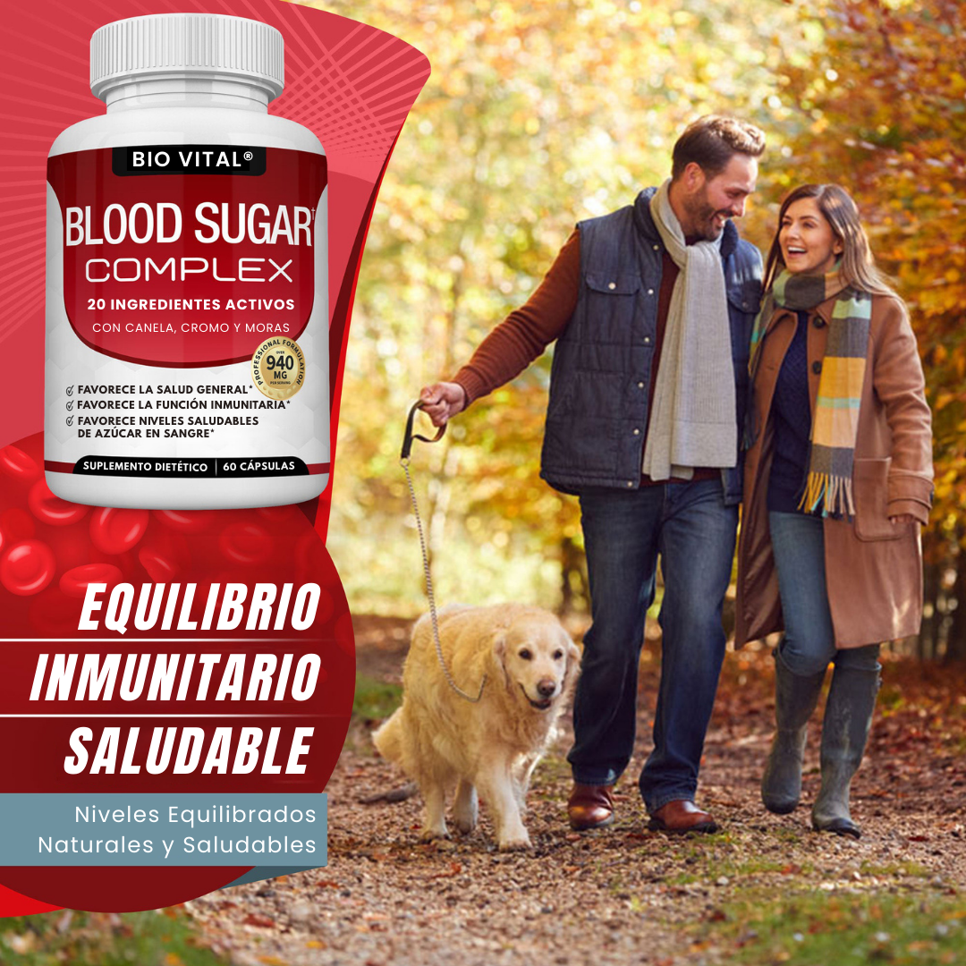 Equilibrio de la Glucosa Blood Sugar Complex