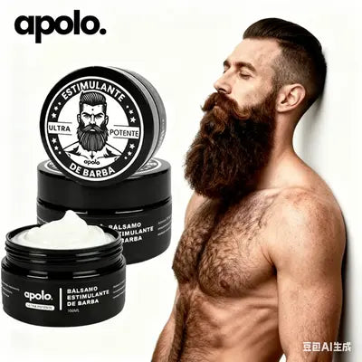 Crema Apolo Crecimiento Ultra Potente de Barba