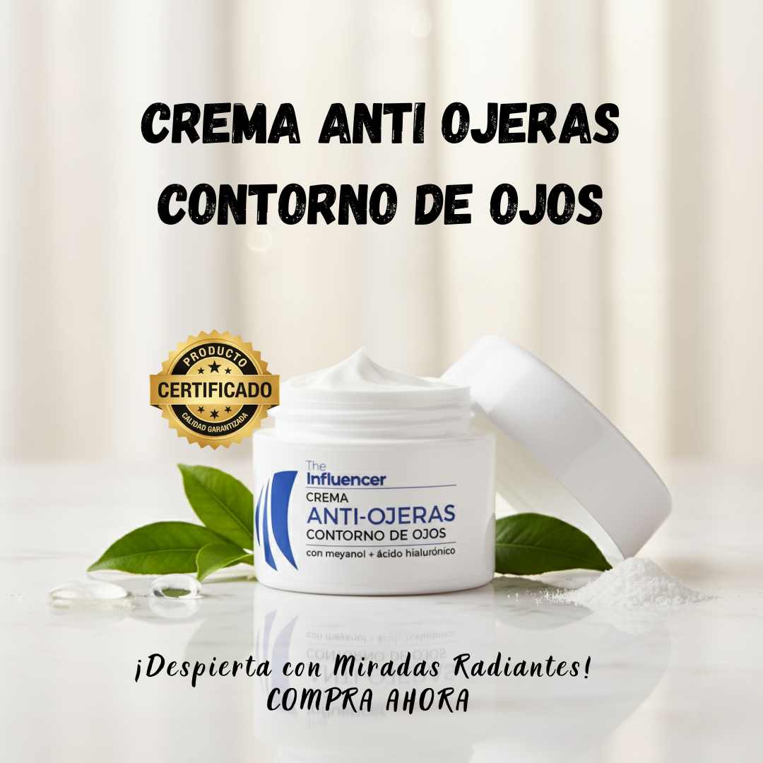 Crema Anti Ojeras Contorno De Ojos