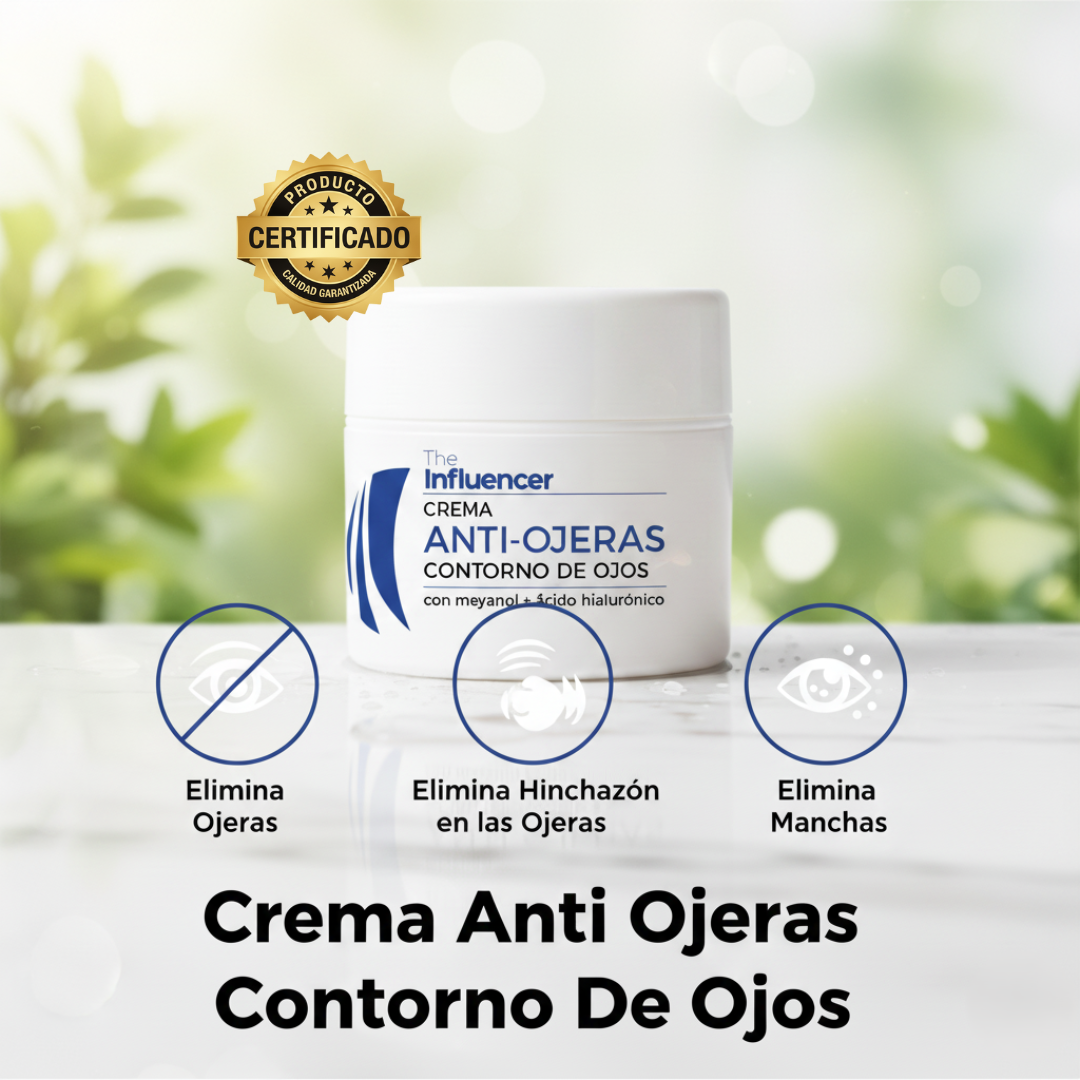 Crema Anti Ojeras Contorno De Ojos