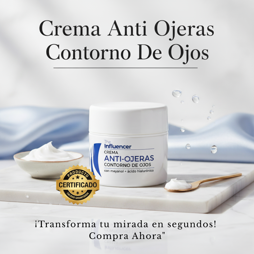 Crema Anti Ojeras Contorno De Ojos