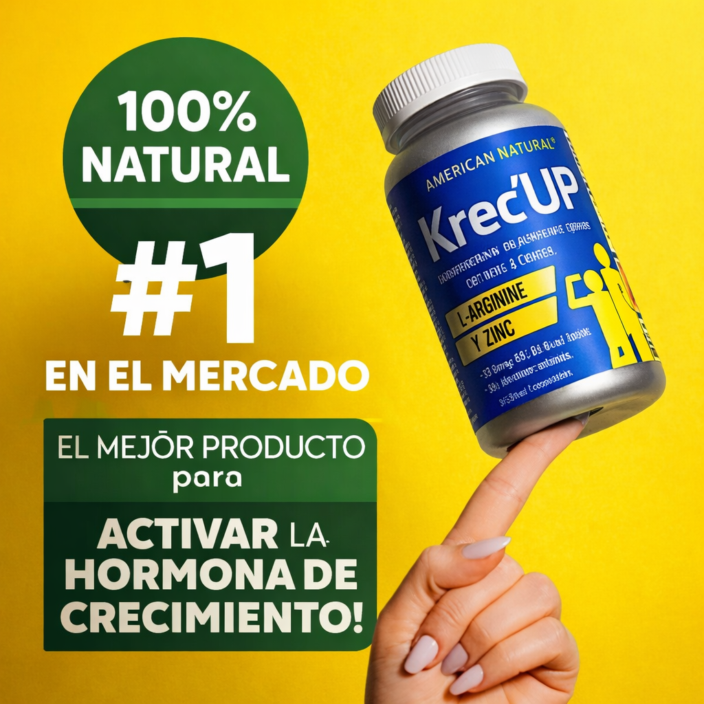 Krec Up Crecimiento Fuerte de 60 Cápsulas