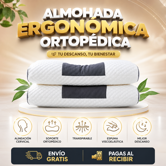 Almohada Ergonómica Ortopédica