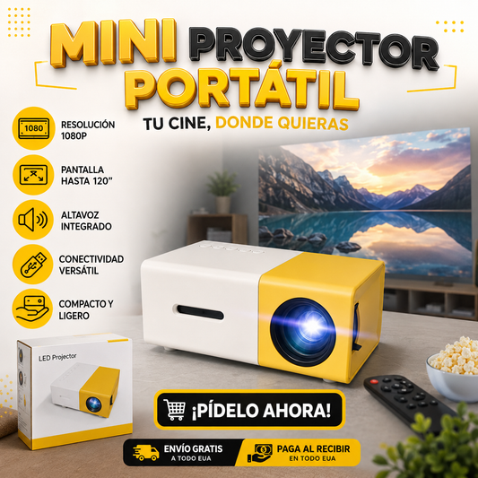 Mini Proyector Portatil