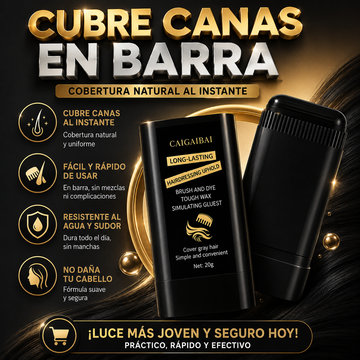 Cubre canas en barra