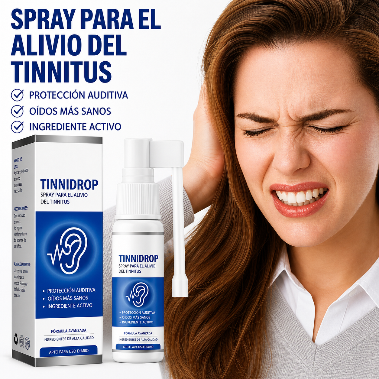 Tinnidrop Spray Limpiador De Oído