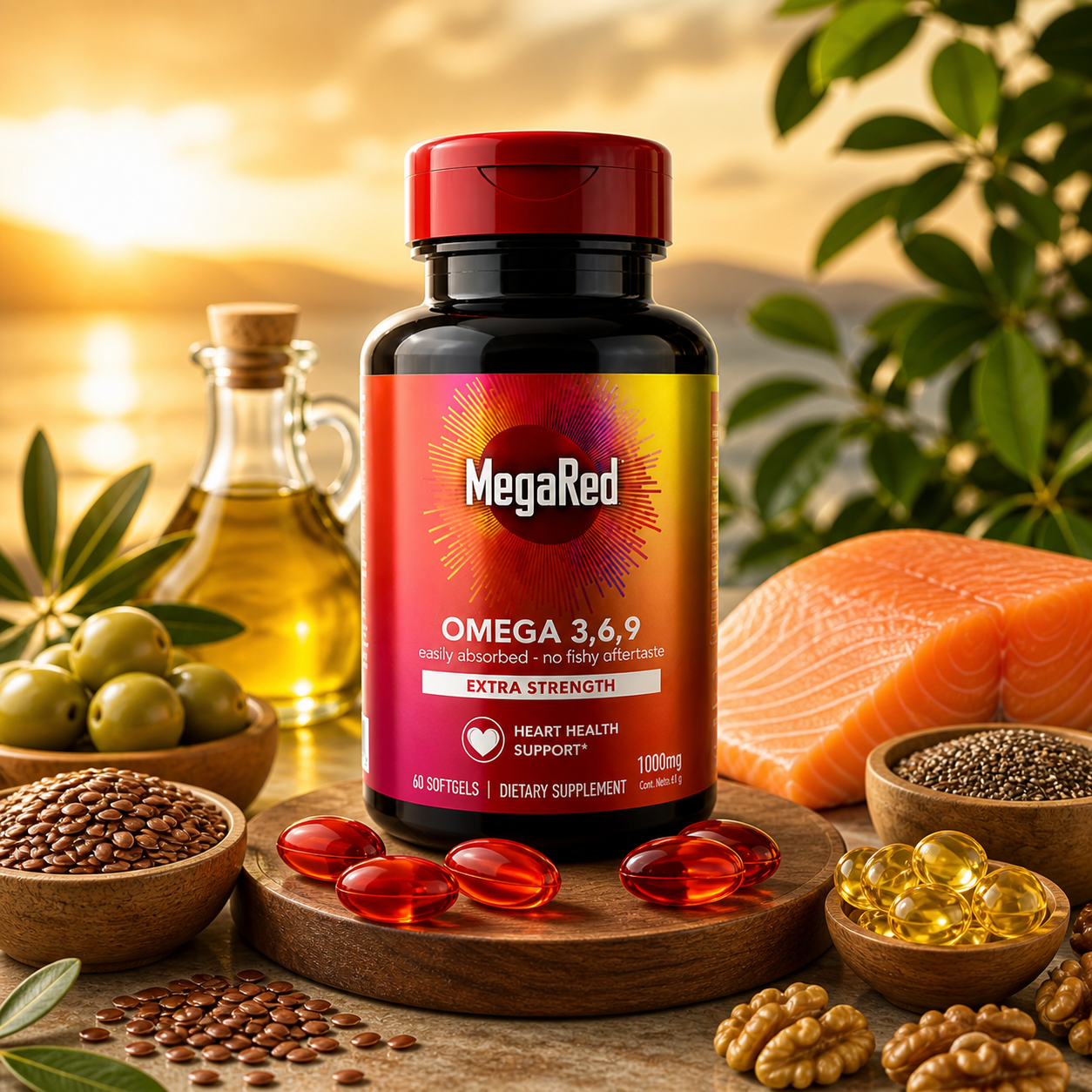 Mega Red Omega 3-6-9