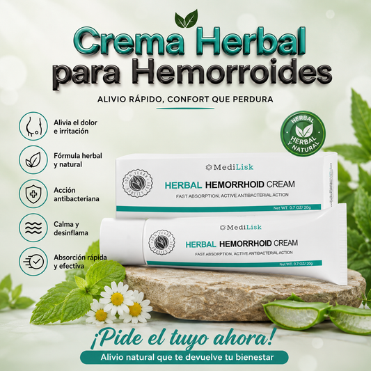 Crema Herbal para las Hemorroides