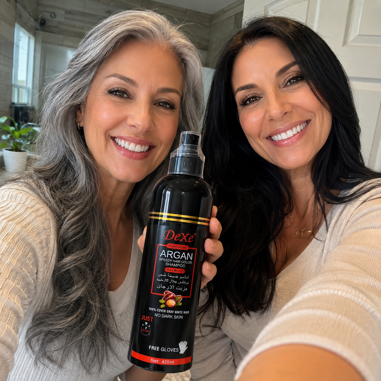 Shampoo Cubre Canas Dexe Argan