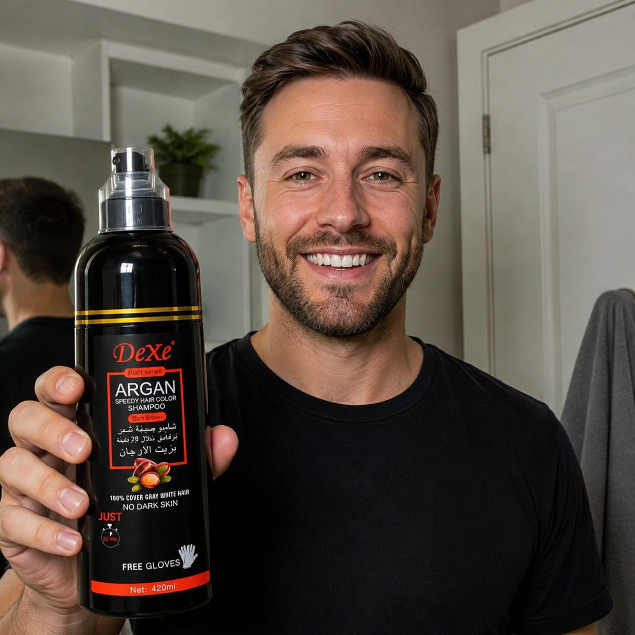 Shampoo Cubre Canas Dexe Argan