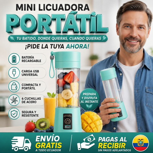 Mini Licuadora Portatil