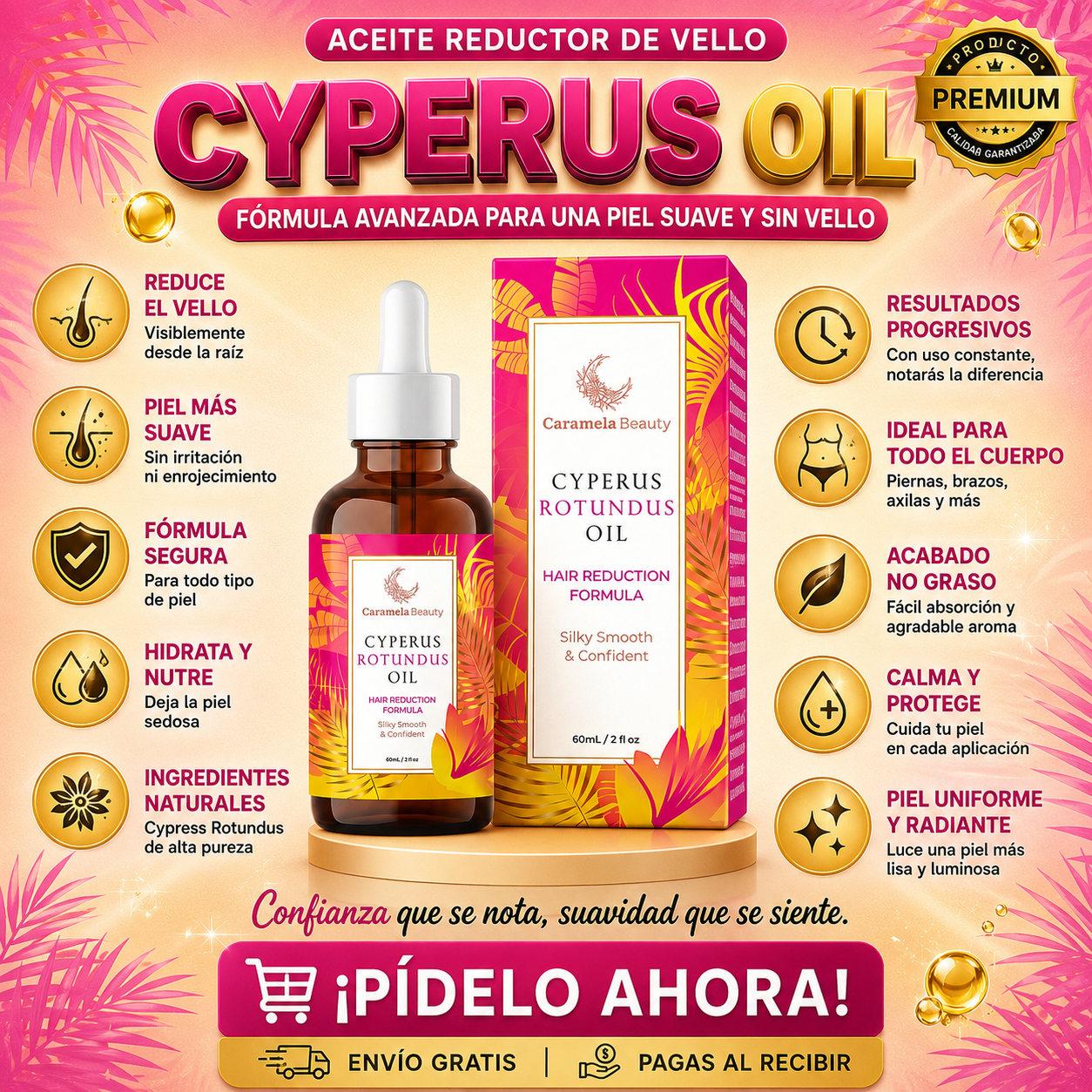 Aceite De Nuez Cyperus Rotundu