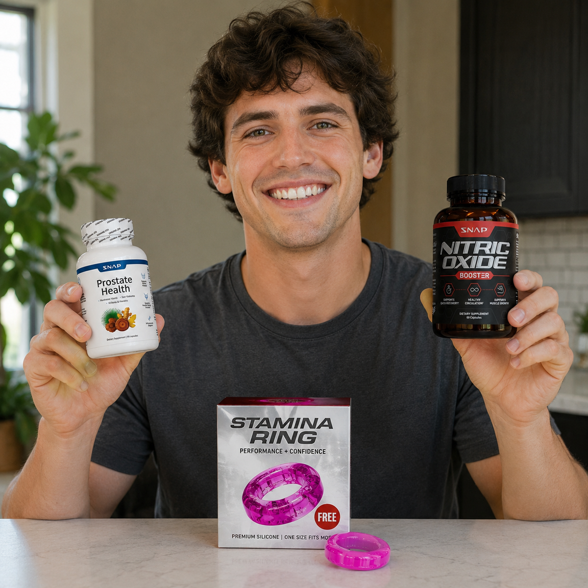 Combo Nitric y Prosta Health + anillo Gratis