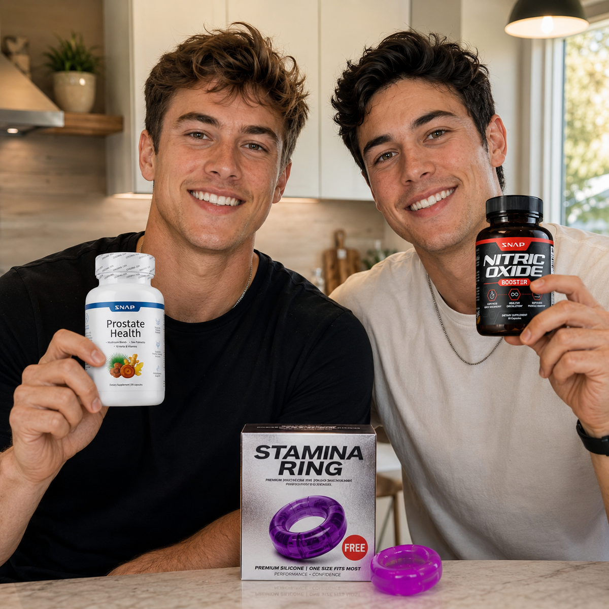Combo Nitric y Prosta Health + anillo Gratis
