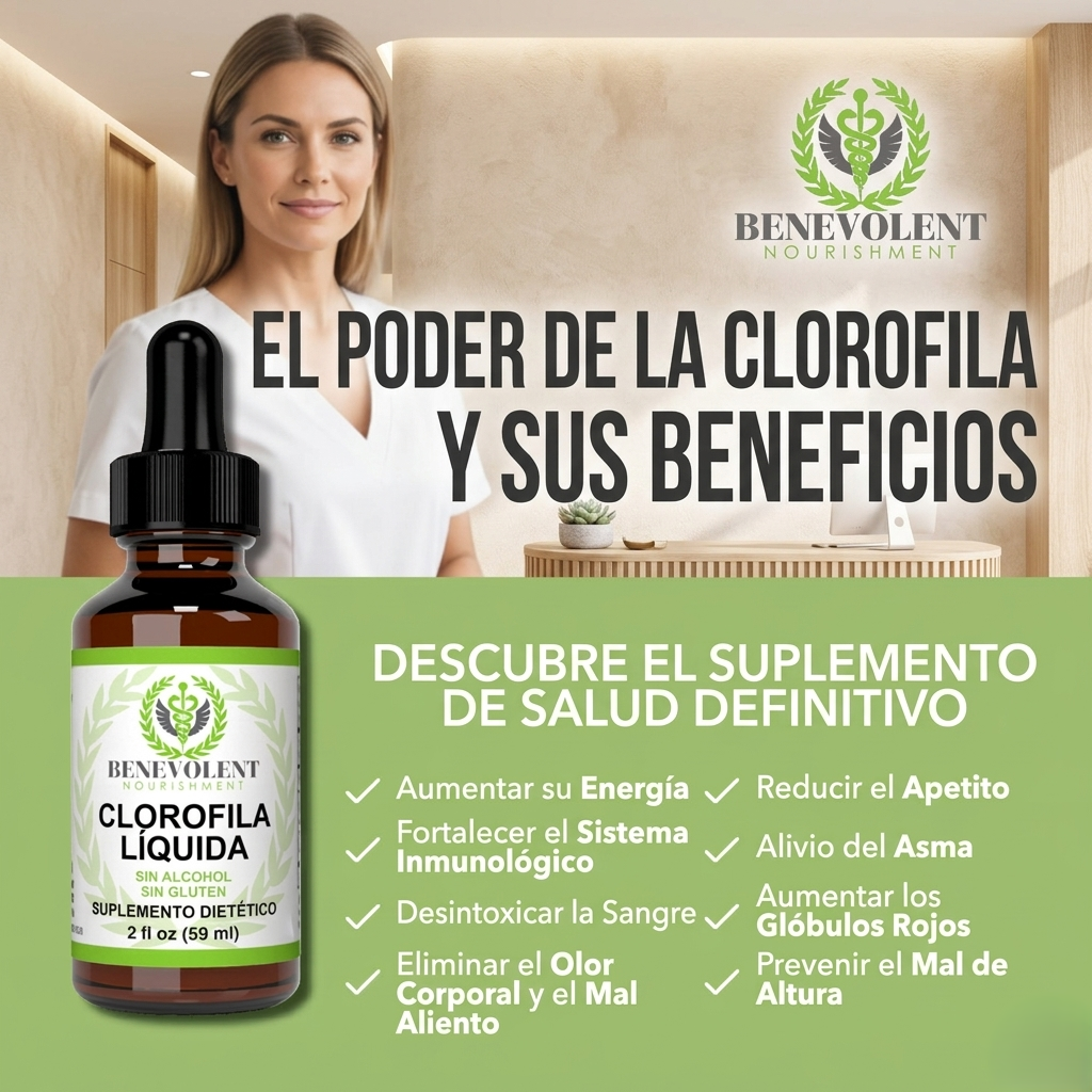 Desintoxicante Clorofila Liquido Gotero