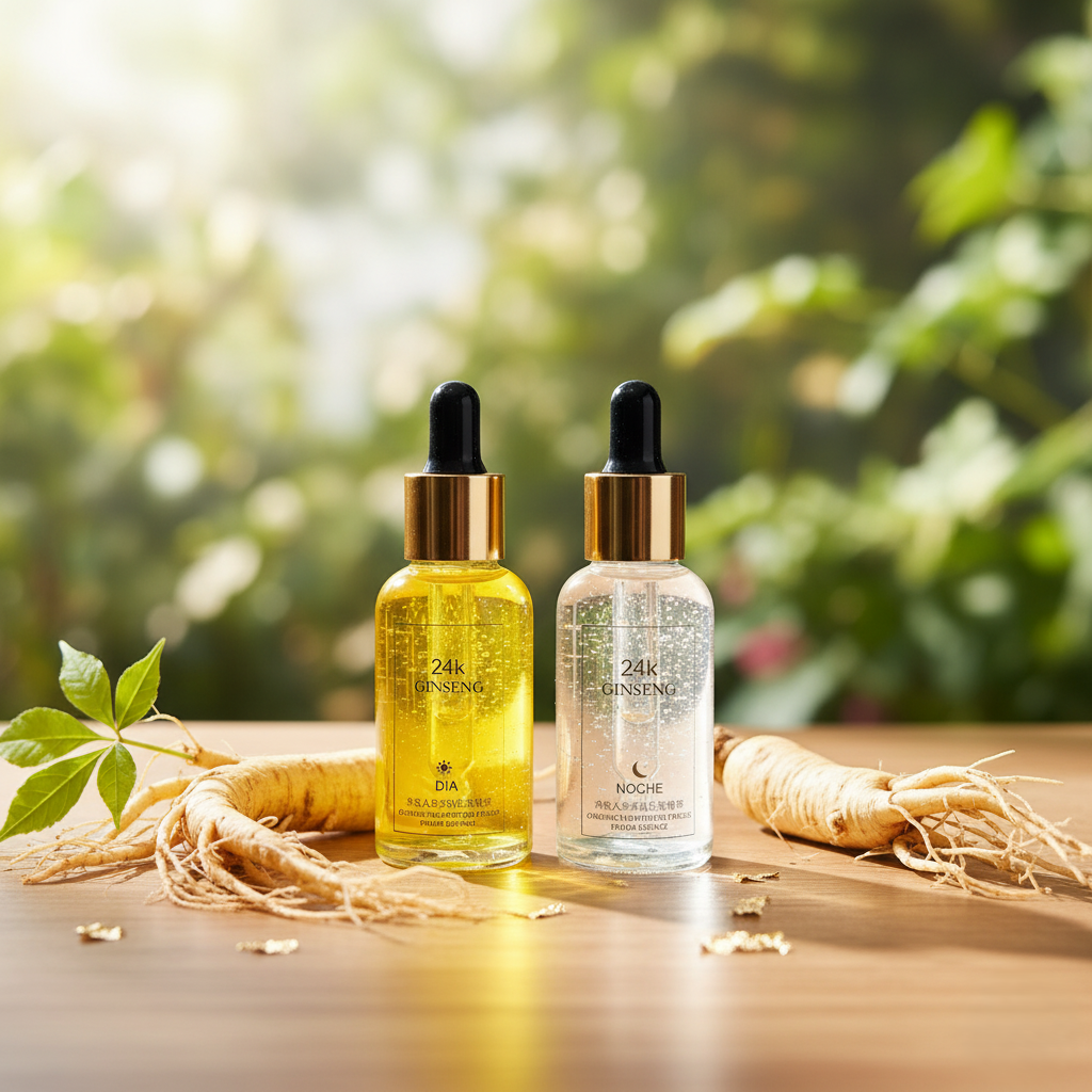 Serum de Ginseng 24k Duo Dia/Noche