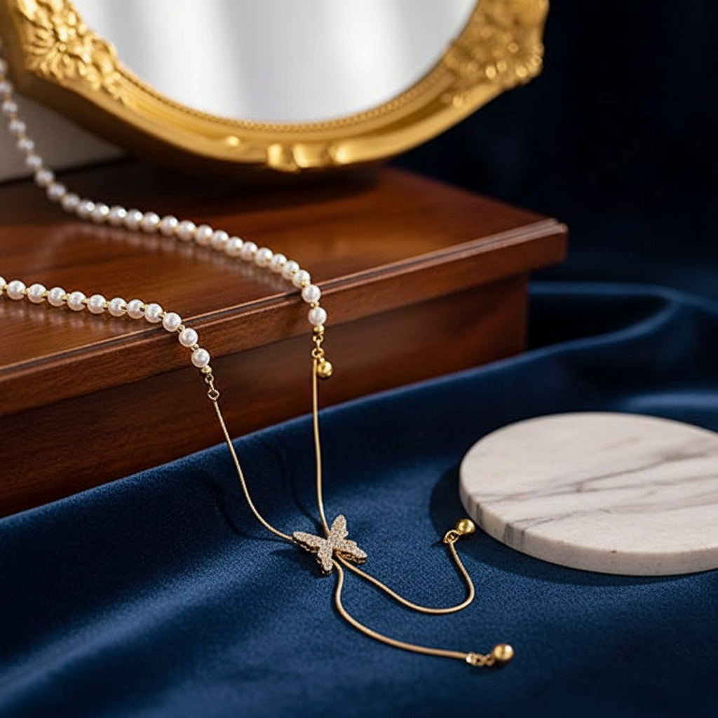 Collar Mariposa Ajustable