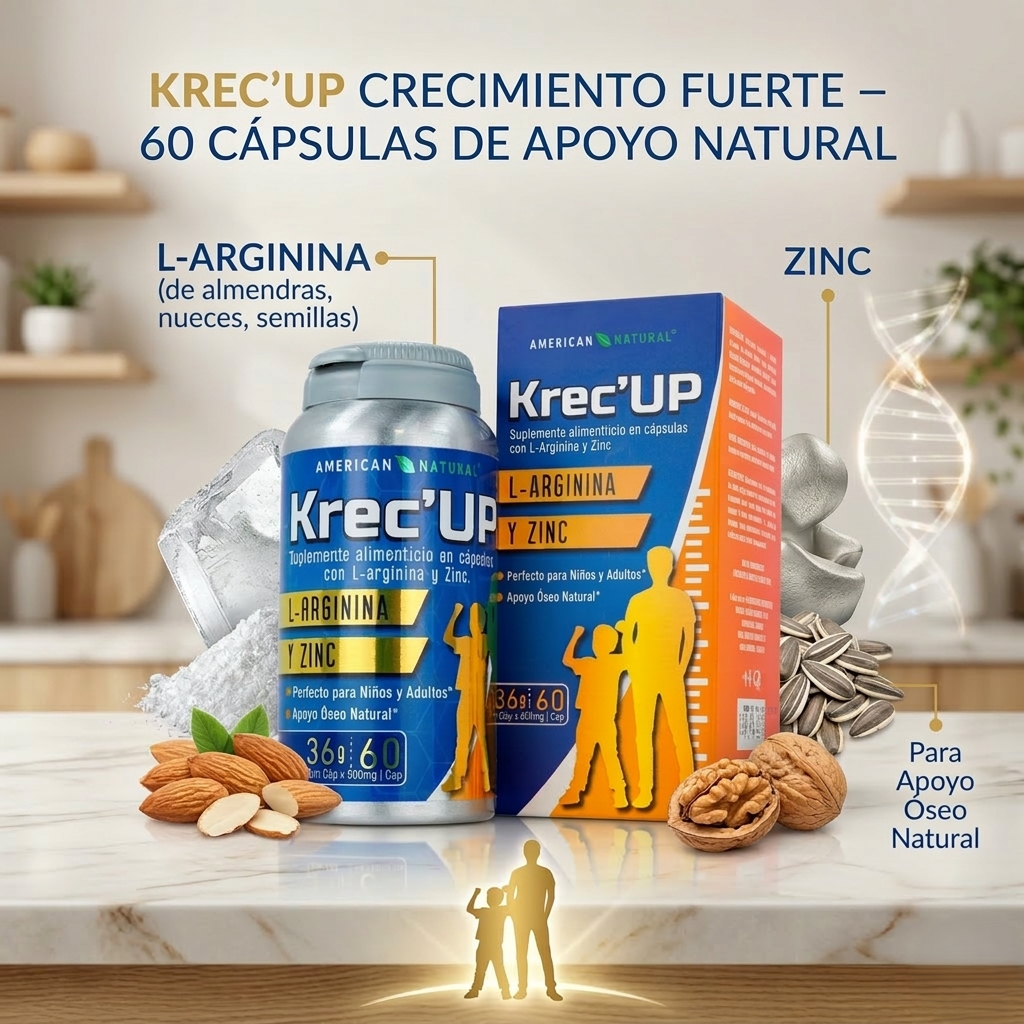Krec Up Crecimiento Fuerte de 60 Cápsulas