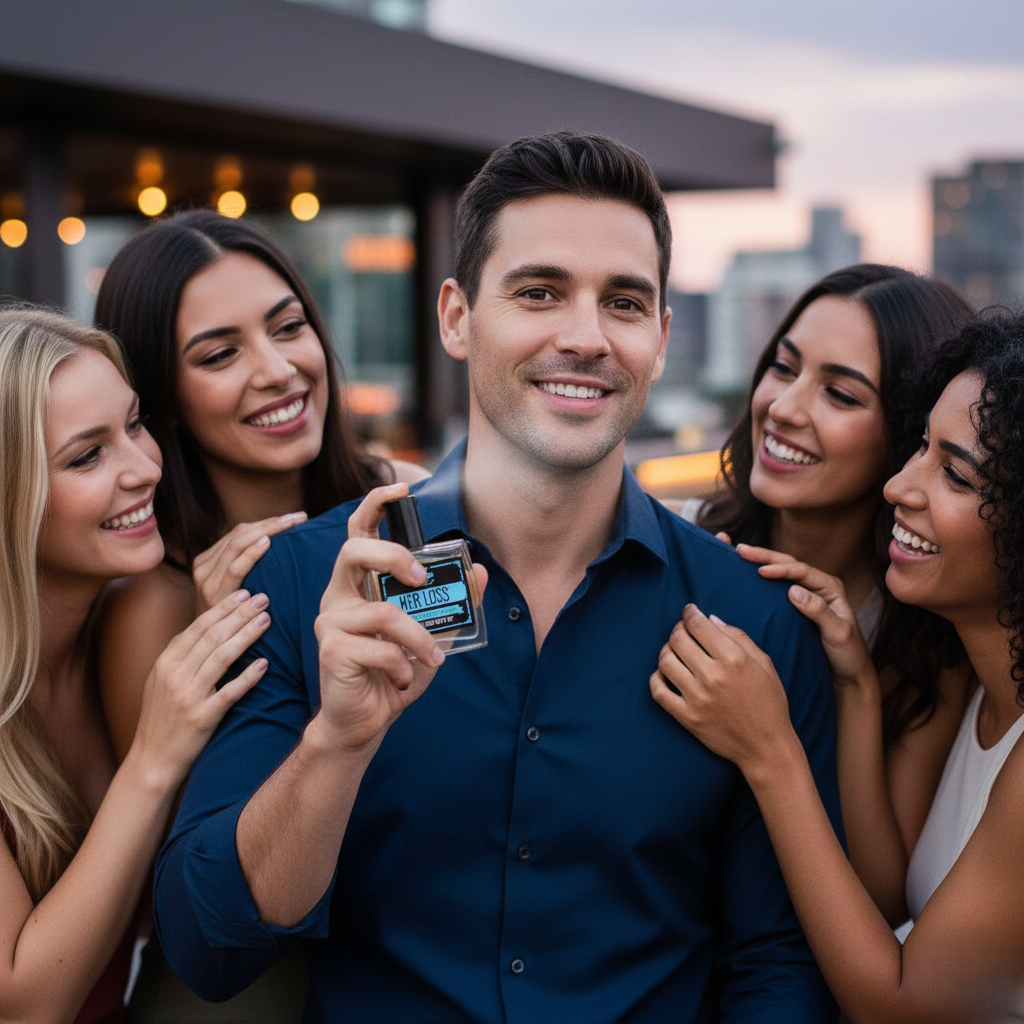 Perfume de Feromonas Her Loss Atrae Mujeres