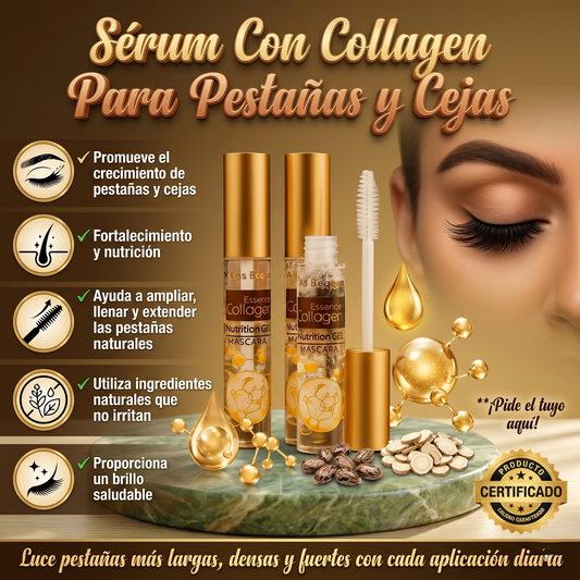 Serum Con Collagen Para Pestañas y Cejas