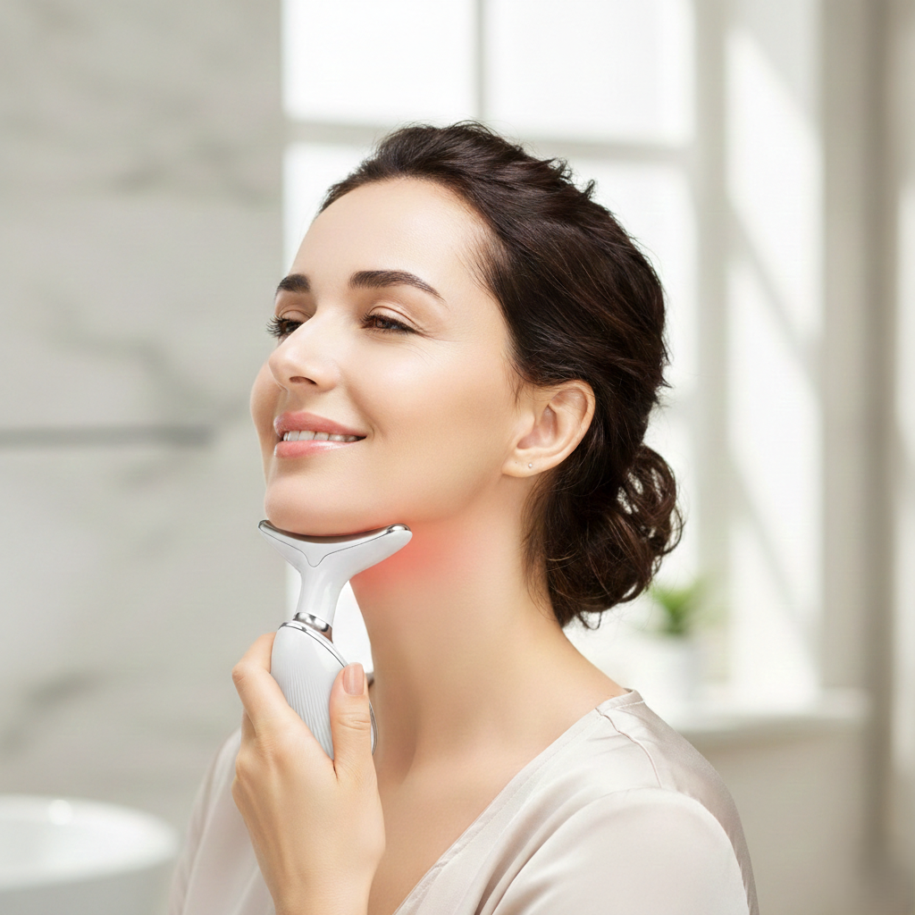 Masajeador Facial Reafirmante Con Led