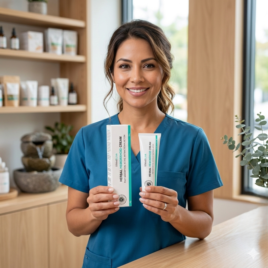 Crema Herbal para las Hemorroides