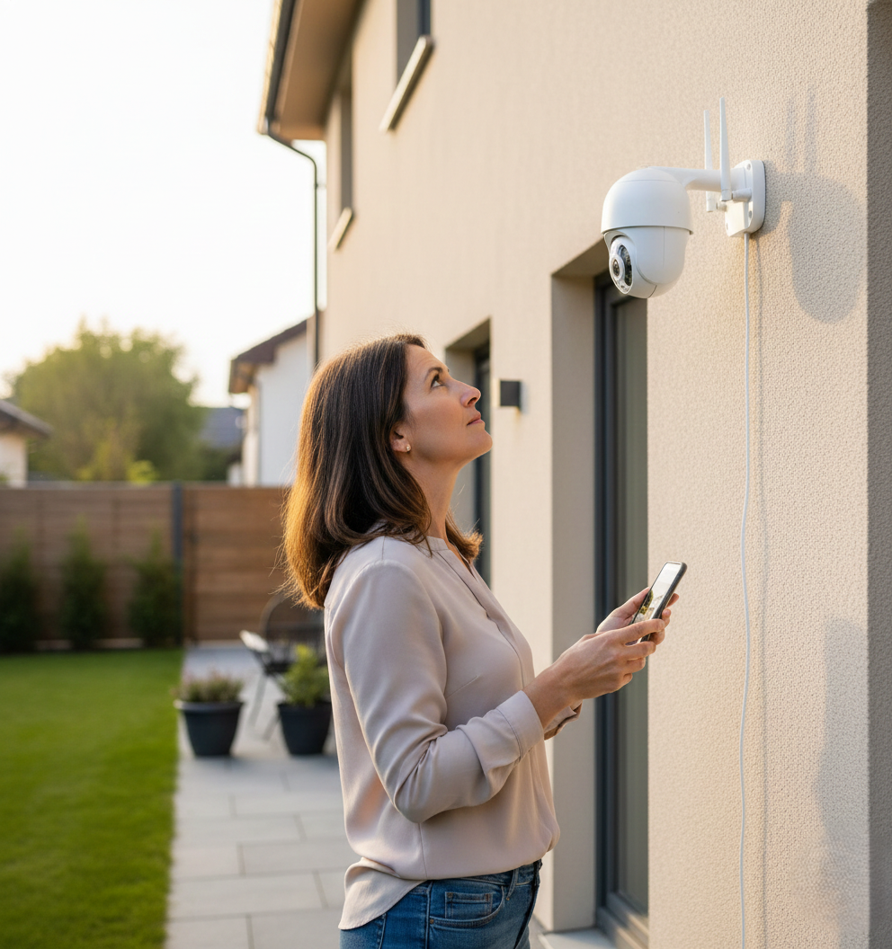 Camara Exterior Ip66 2 Antenas smart Wifi