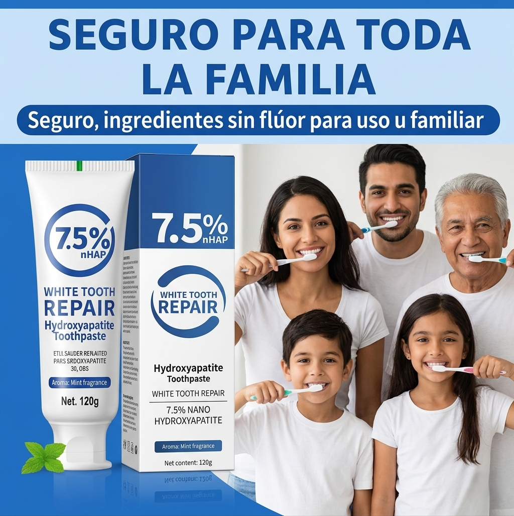 Pasta Dental Reparación con hydroxyapatite