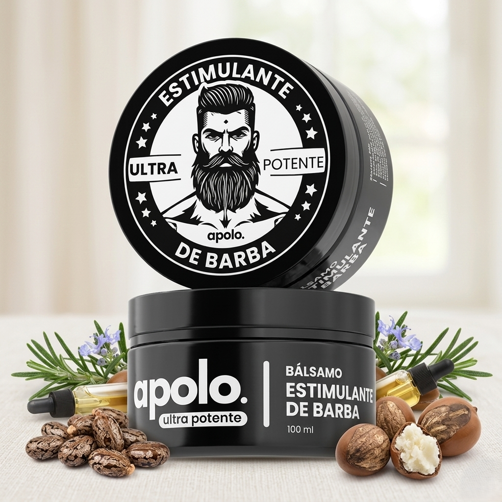 Crema Apolo Crecimiento Ultra Potente de Barba