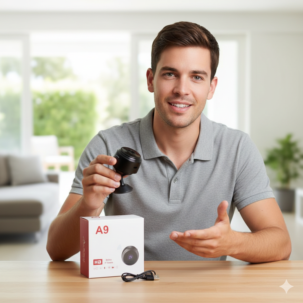 Mini Camara Espia A9 Wifi Hd