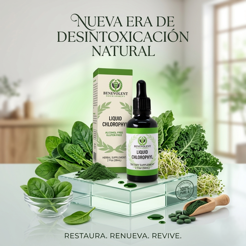 Desintoxicante Clorofila Liquido Gotero