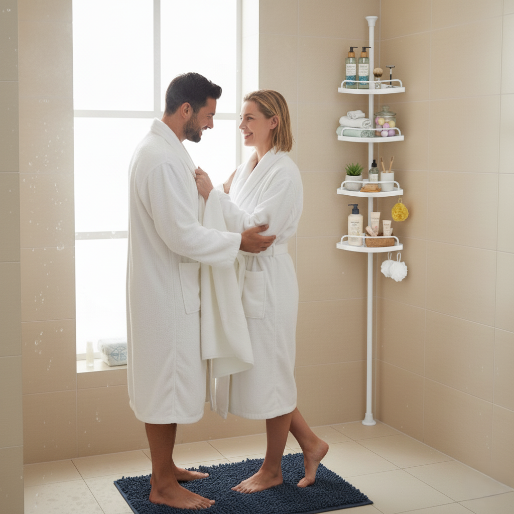 Esquinera de baño Multifuncional