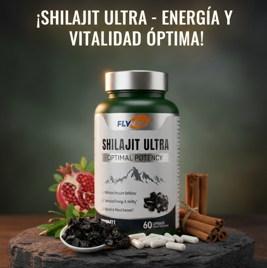 Suplemento Natural Shilajit Ultra 60 Cápsulas