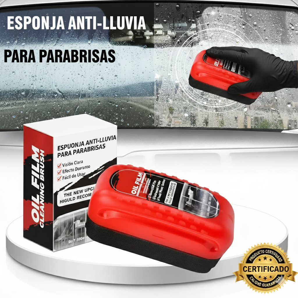 Esponja Antilluvia De Parabrisas