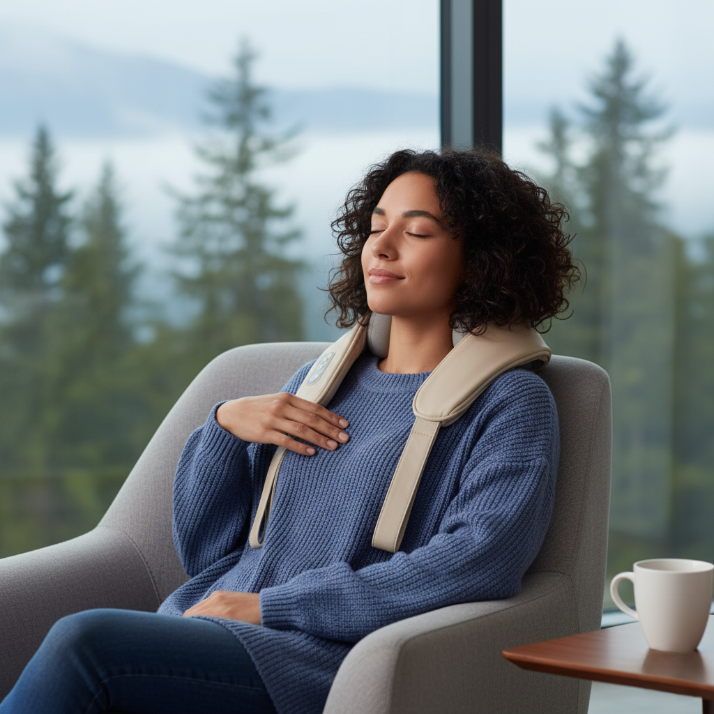 Masajeador Electrico De Cuello Y Espalda