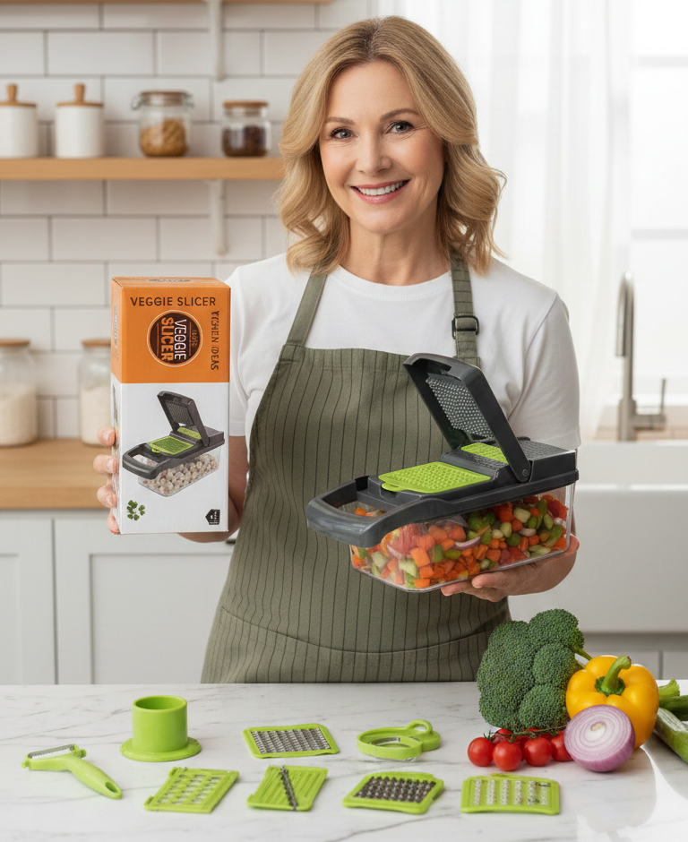 Cortador Multifuncional de verduras Todo en 1