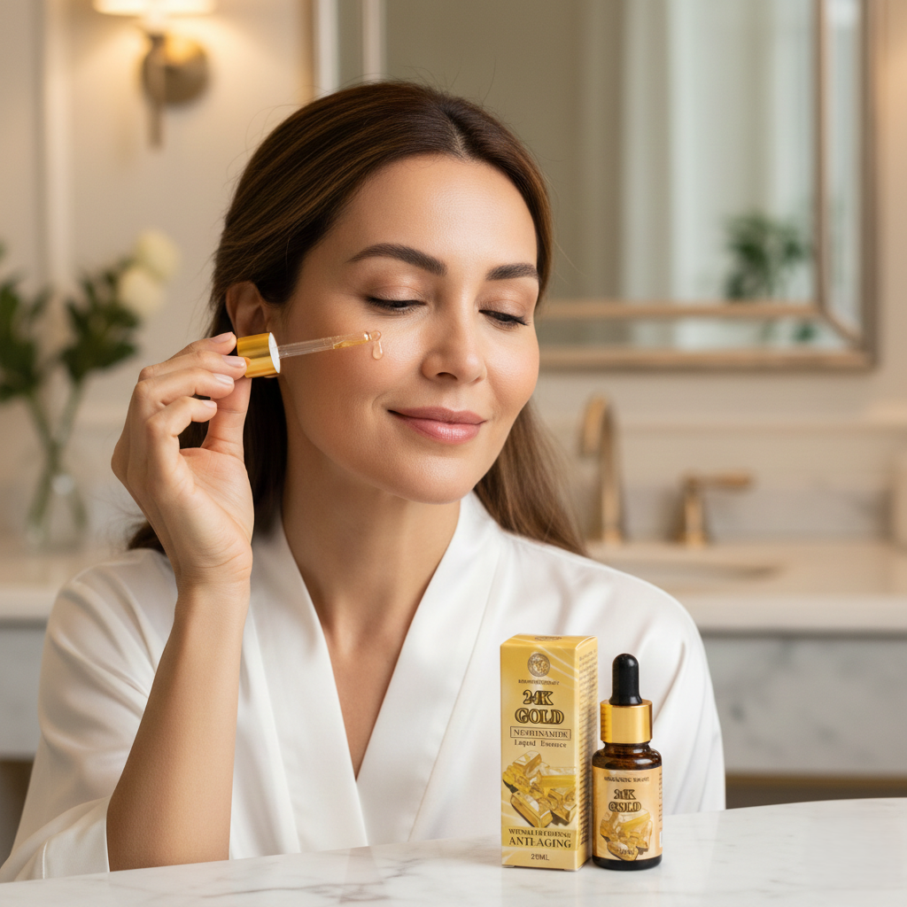 Serum Antiedad Reafirmante 24k Gold