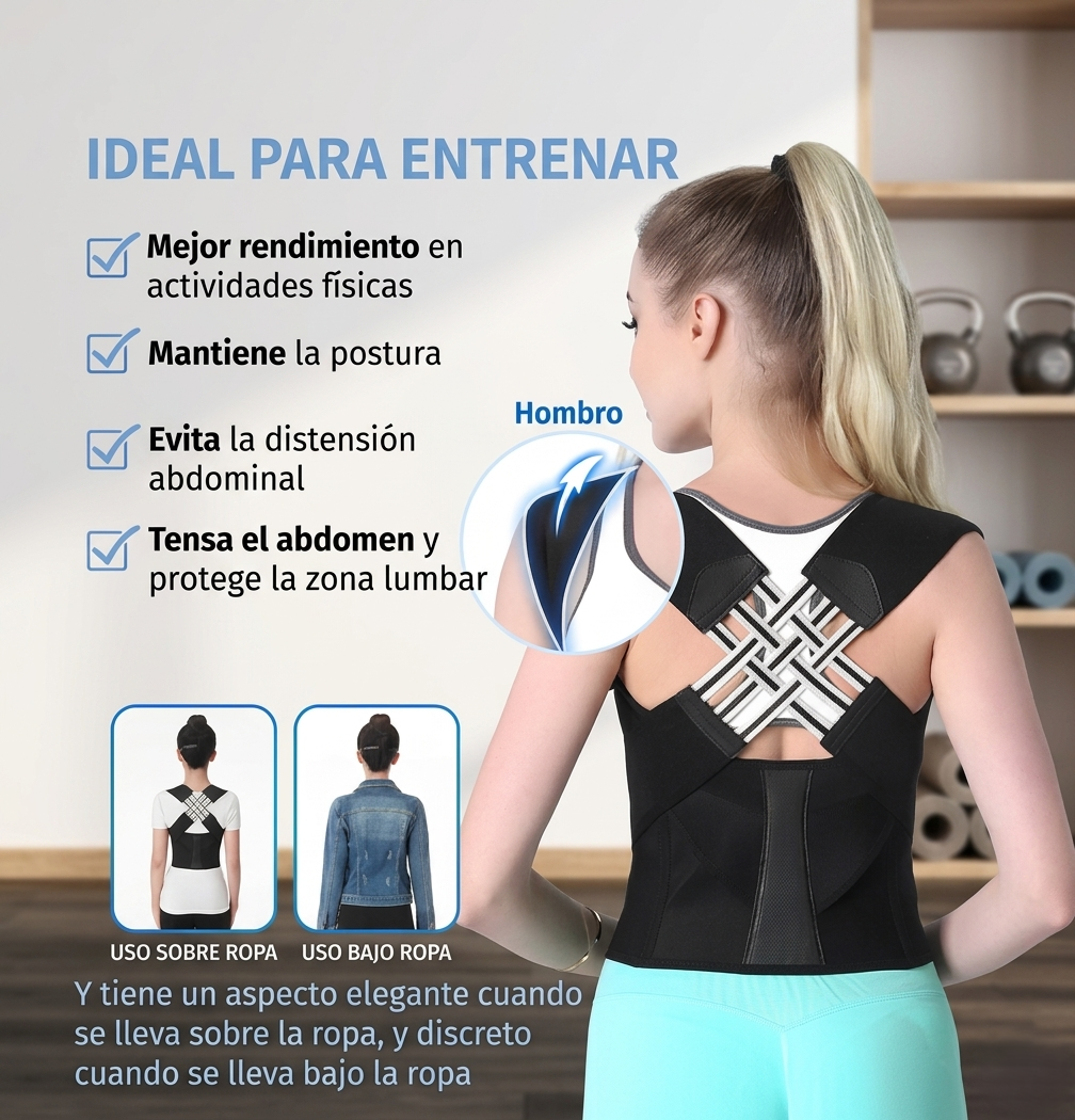Corrector de Postura Ajustable Premium