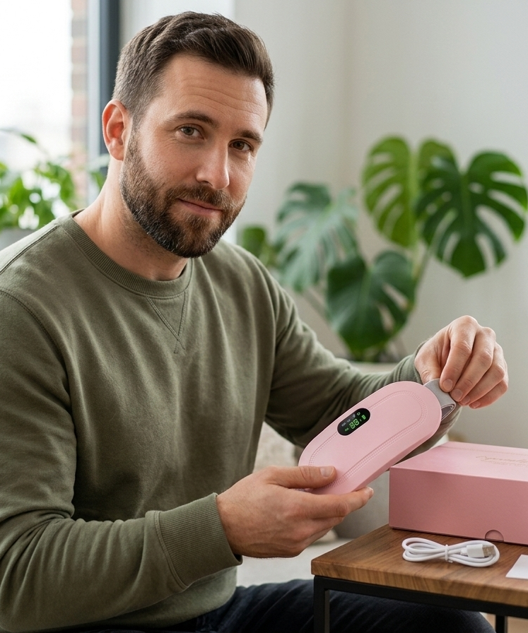 Masajeador Térmico para Colicos Menstruales