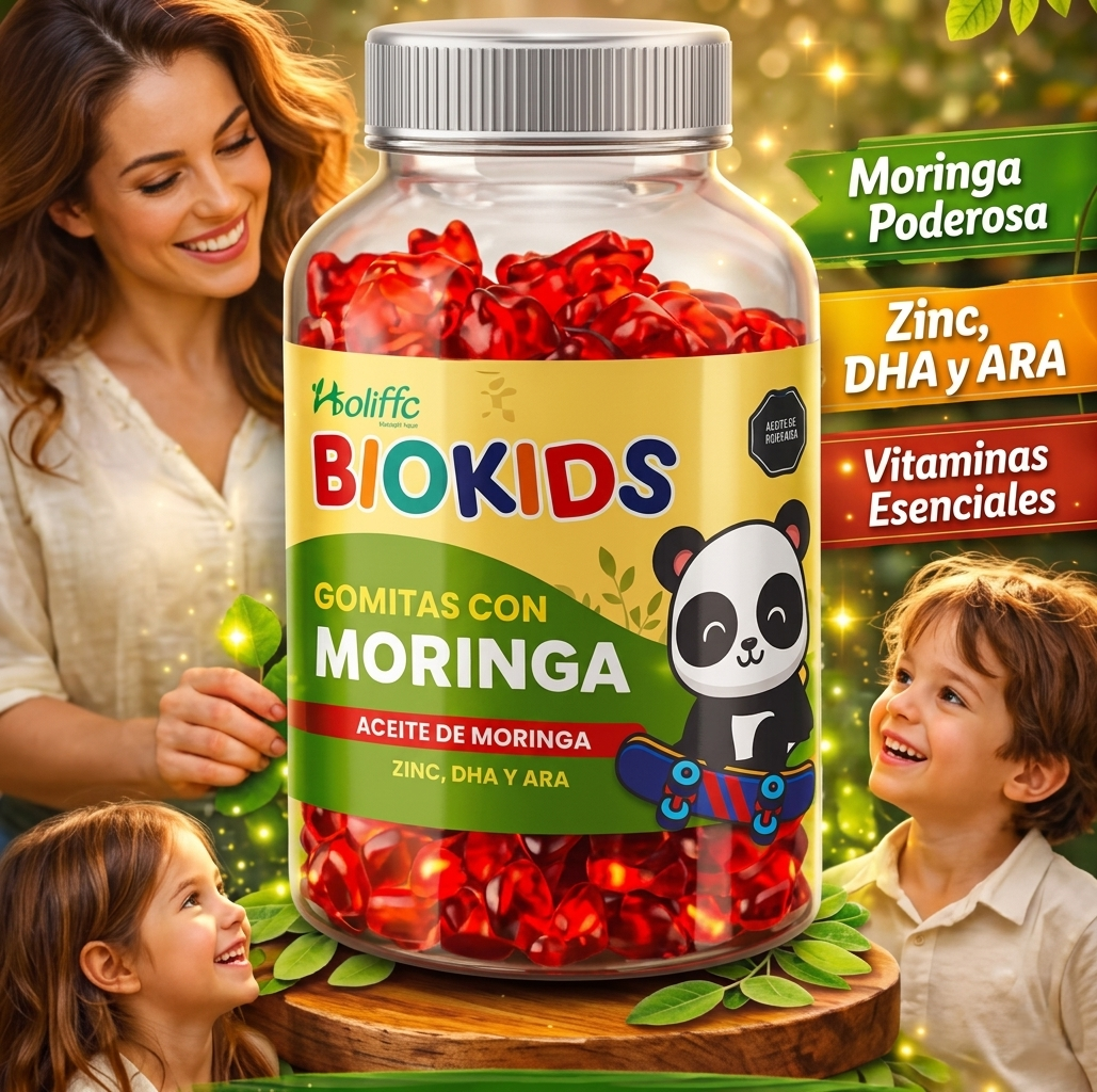 Moringa En Gomitas De Biokids