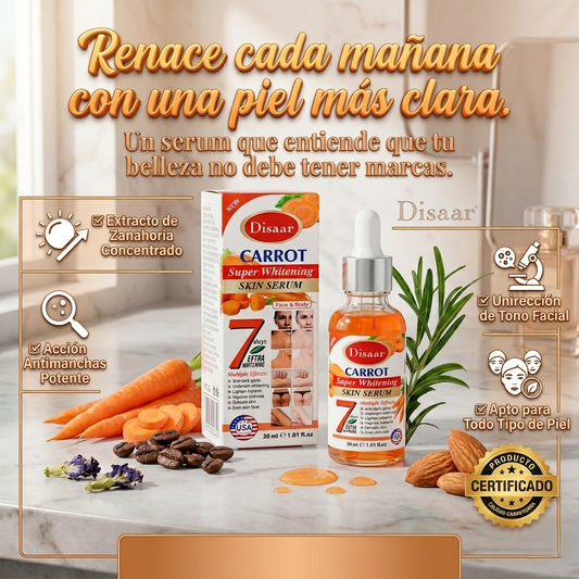 Serum Quita Manchas De Zanahoria Disaar